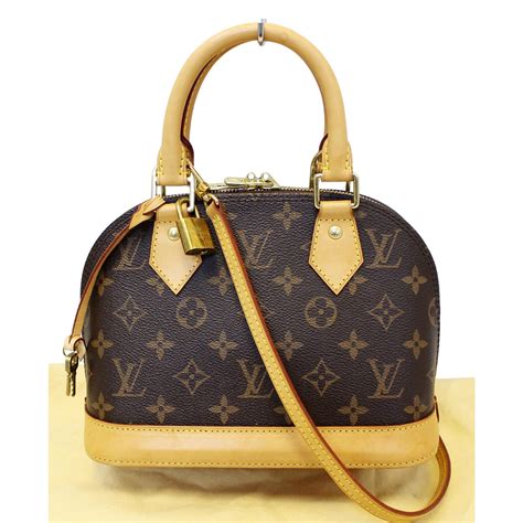 louis vuitton alma bb monogram.